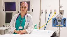 La diputada de Más Madrid y anestesista en el hospital 12 de Octubre, Mónica García.