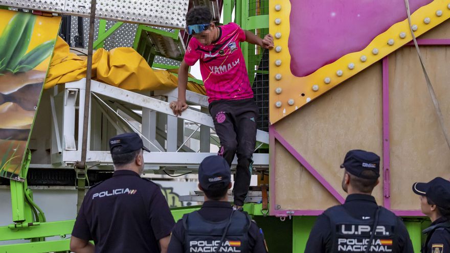 Localizan otros dos migrantes ocultos en los camiones de feriantes en Melilla y son ya 11