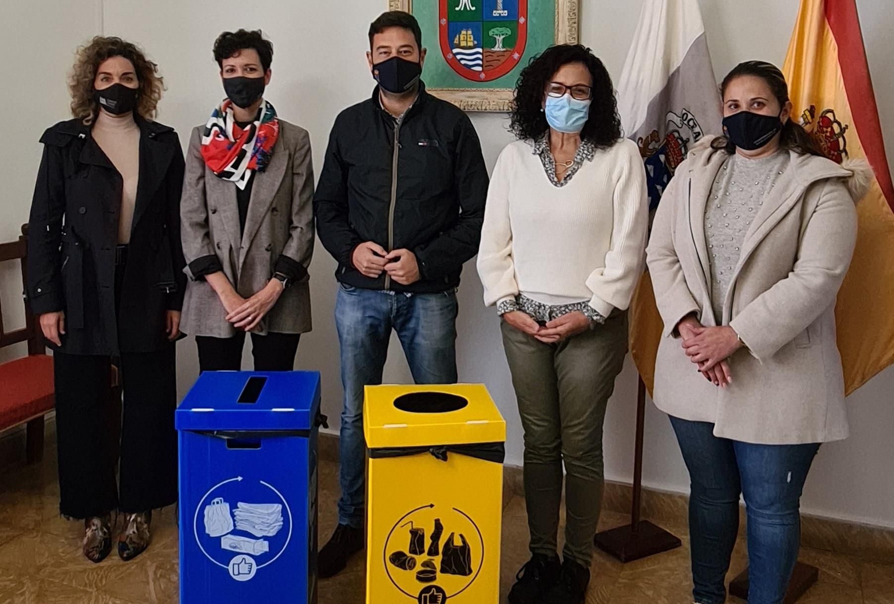 Presentación de los contenedores.