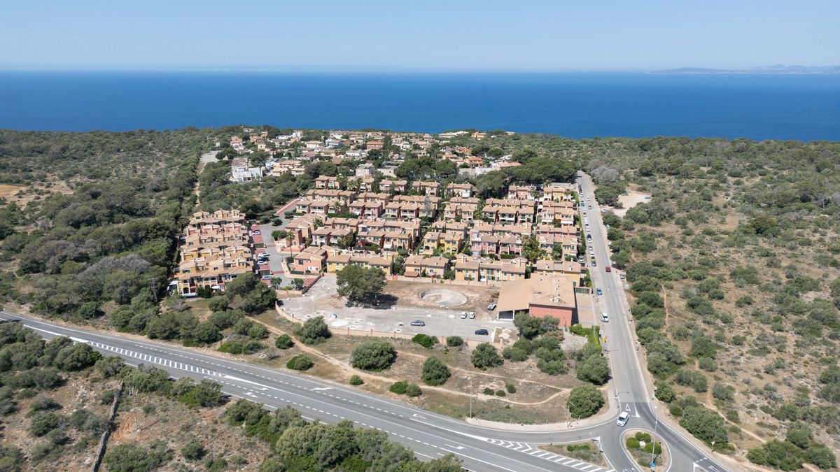 La urbanización Tolleric, vista desde el aire.