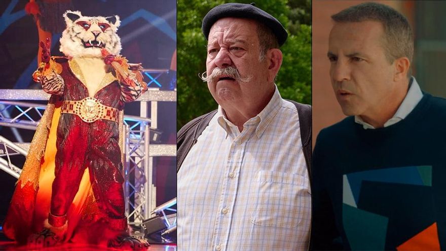 'Mask Singer 3' (18.2%) barre en la noche de estrenos, que 'El Pueblo' (11.6%) y 'Maribañez' (6.4%) saldan con aprobados