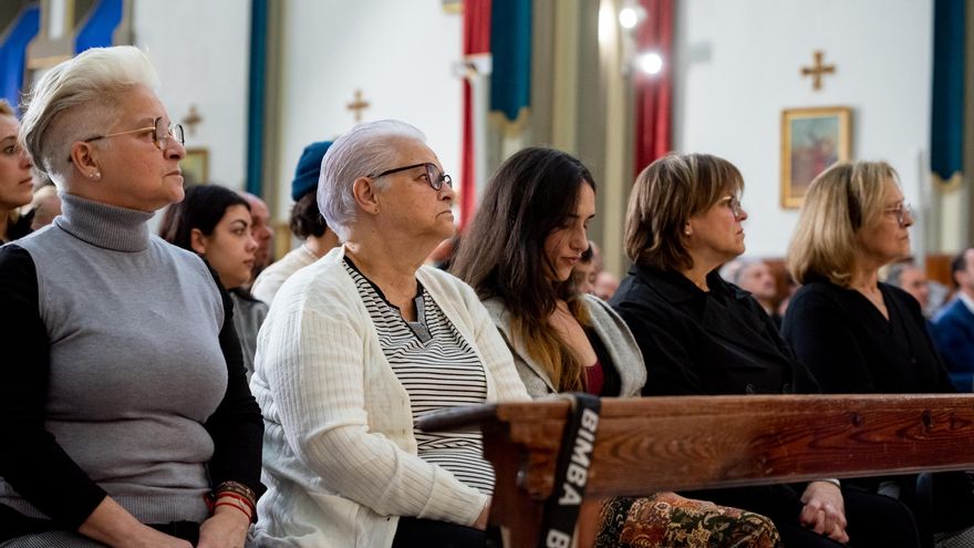 Funeral de Manolo Vieira, en Las Palmas de Gran Canaria