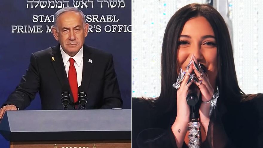 Netanyahu felicita a Yuval Raphael, la "verdadera ganadora" de Eurovisión 2025: "Elevó la imagen de Israel"