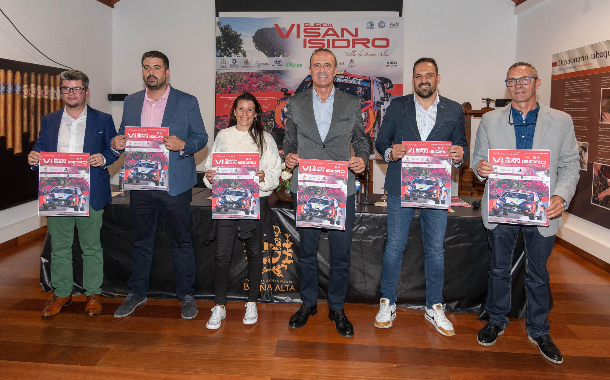 Breña Alta acogió la presentación de la VI Subida San Isidro.