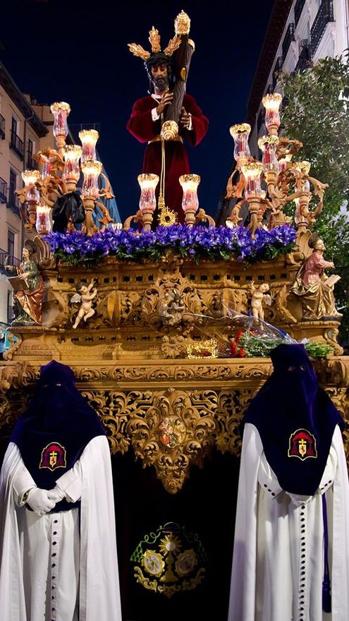 Imagen del paso de la procesión de los Gitanos