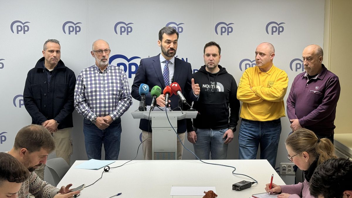 El PP pacta con todas las asociaciones del taxi en León cuatro enmiendas a la nueva ordenanza