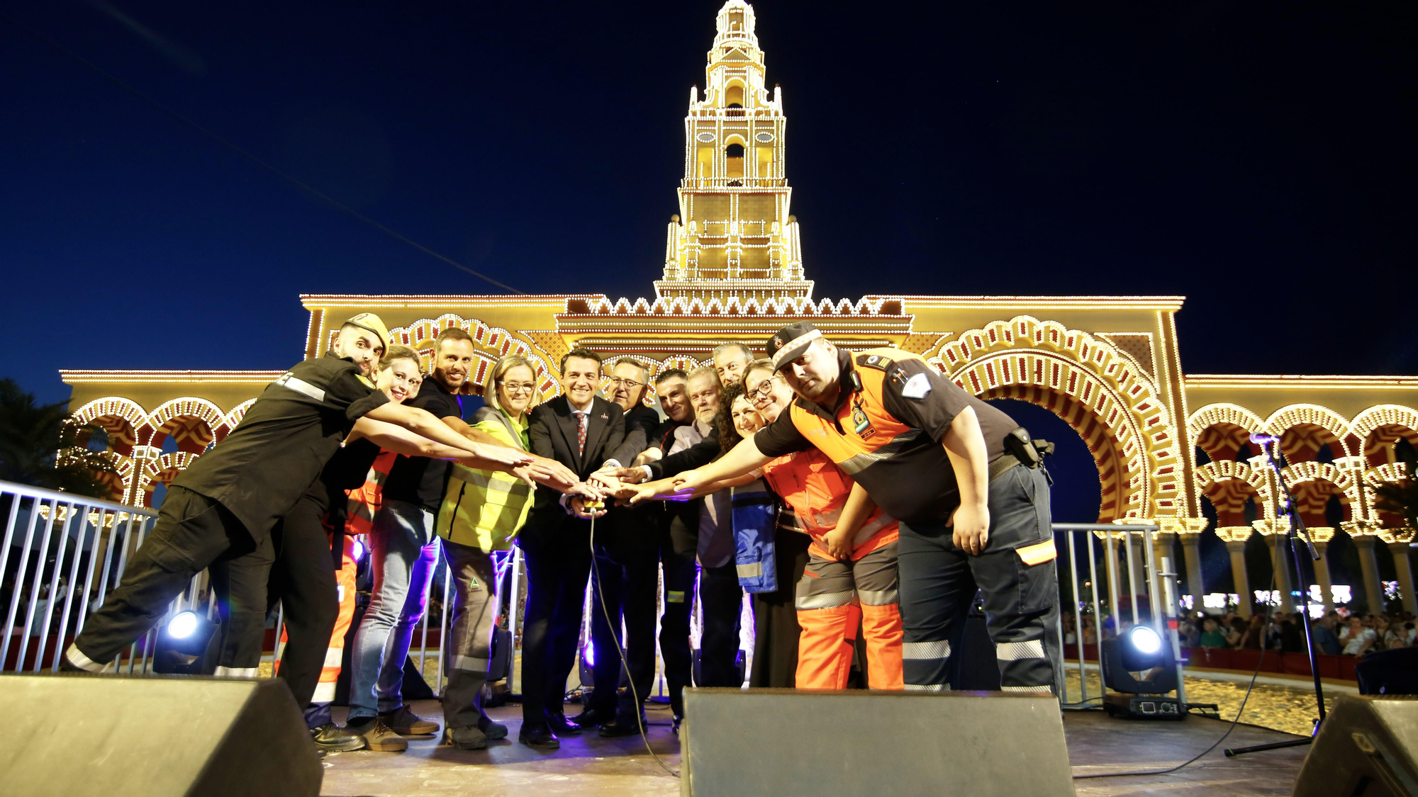 Las imágenes del alumbrado de la Feria de Córdoba 2026