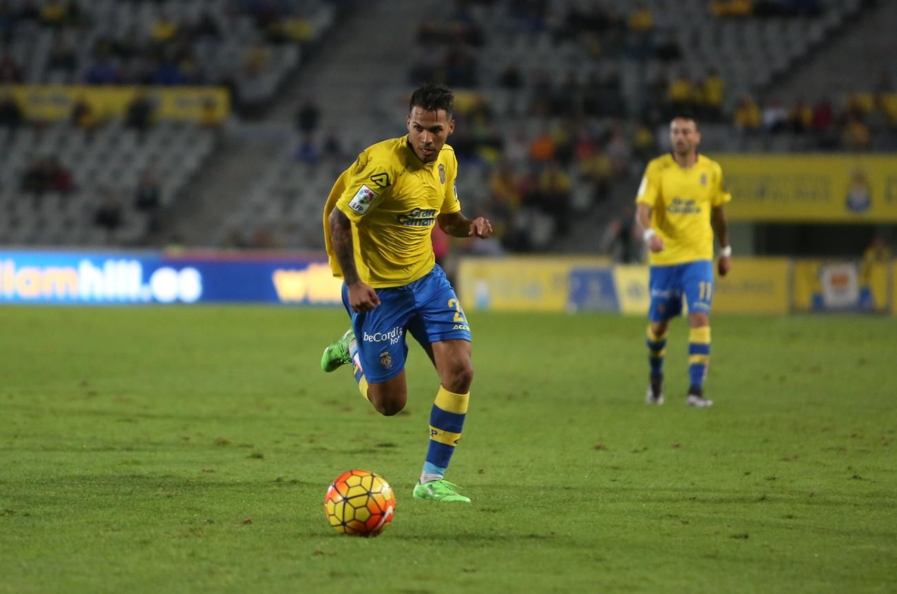 Partido entre la UD Las Palmas y el Celta de Vigo en el Estadio de Gran Canaria. (Alejandro Ramos).