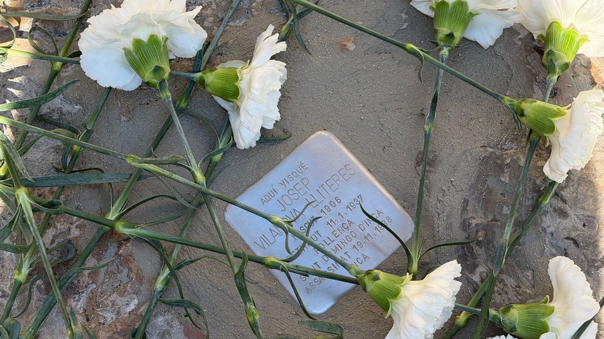 Instal·len a Pollença 27 pedres de la memòria en homenatge a les víctimes de la Guerra Civil i el franquisme