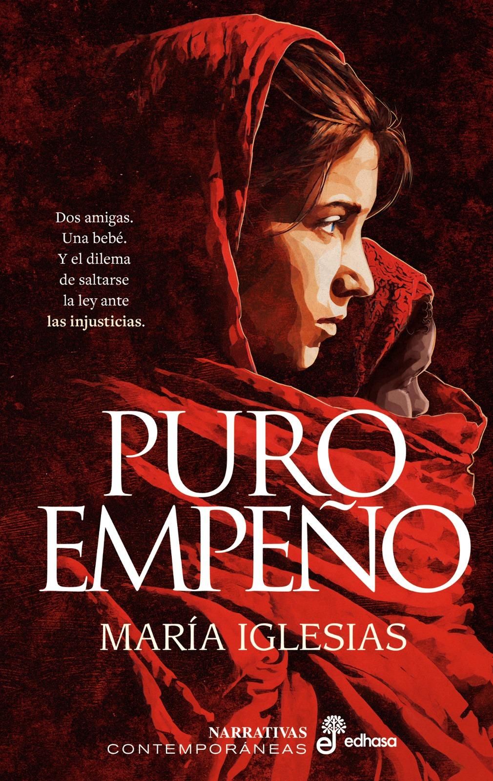 Portada de 'Puro empeño', de María Iglesias.
