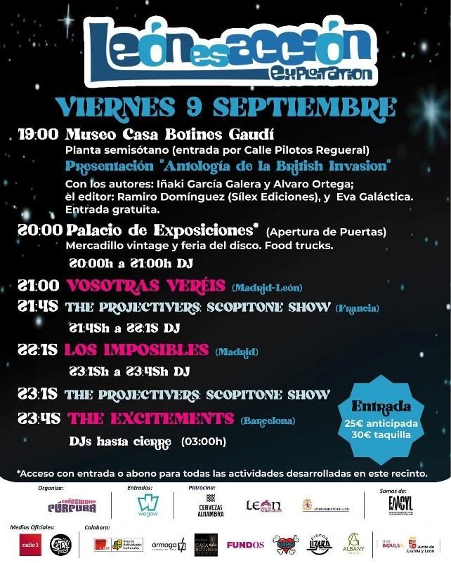 Programa 'León es acción' para el viernes