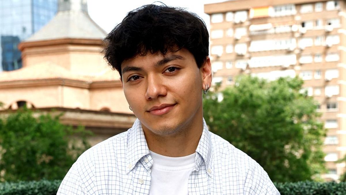 JJ, ganador de Eurovisión 2025, en su visita a Madrid