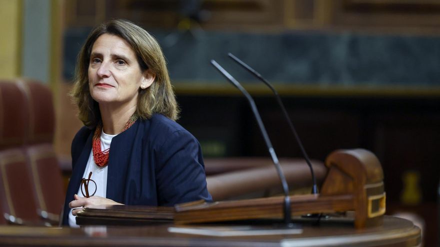 Comparecencia de la ministra Teresa Ribera ante el pleno del Congreso