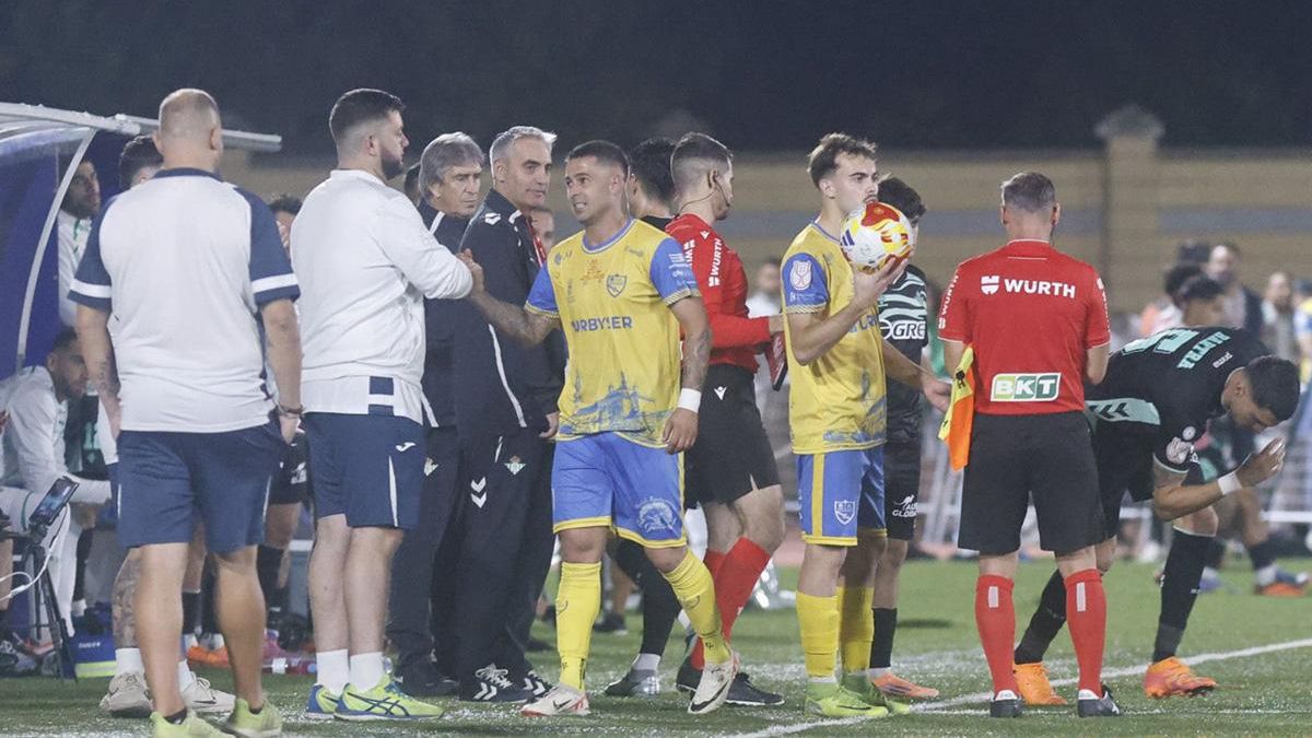 Las imágenes del Atlético Palma del Río - Real Betis de Copa del Rey