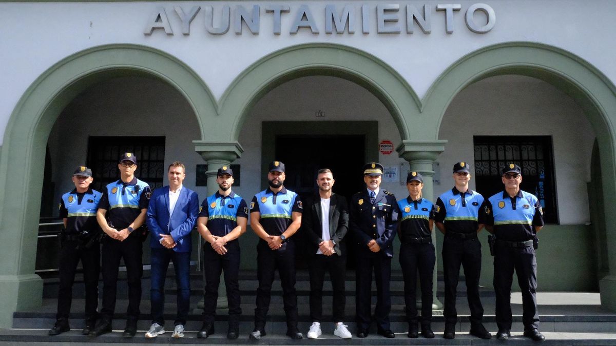 El Paso incorpora cuatro nuevos agentes a la Policía Local