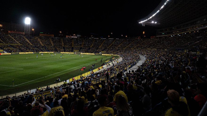 La UD Las Palmas suspende la venta de entradas por internet para el partido de vuelta ante el CD Tenerife