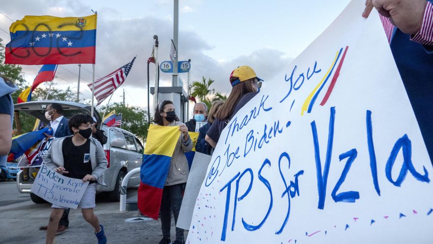 Una coalición migratoria urge a Biden extender el amparo del TPS a los venezolanos