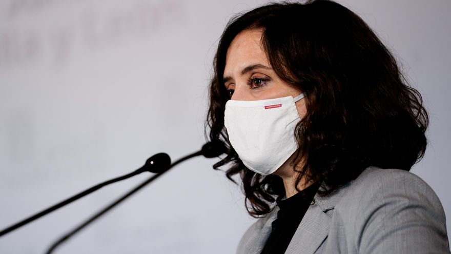 La presidenta de la Comunidad de Madrid, Isabel Díaz Ayuso.