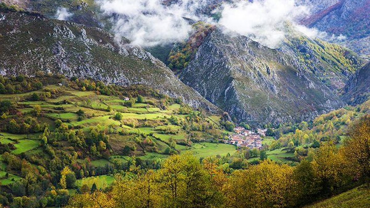 Una imagen del parque natural de Redes, en Asturias.