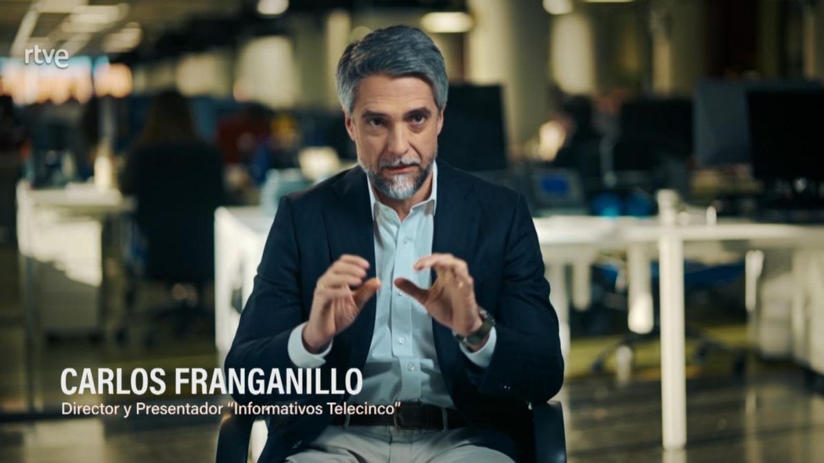 Carlos Franganillo en su vuelta puntual a RTVE