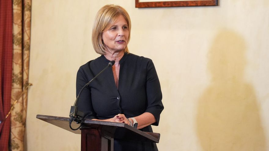 Archivo - La presidenta de la FEMP y alcaldesa de Jerez de la Frontera (Cádiz), María José García-Pelayo.