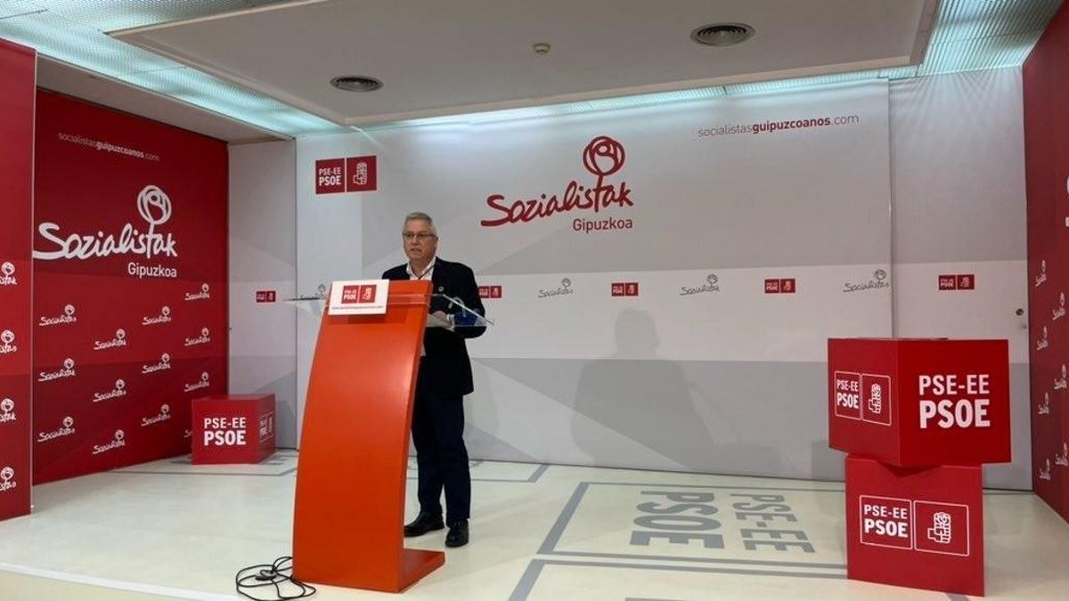 El dirigente socialista de Gipuzkoa José Ignacio Asensio