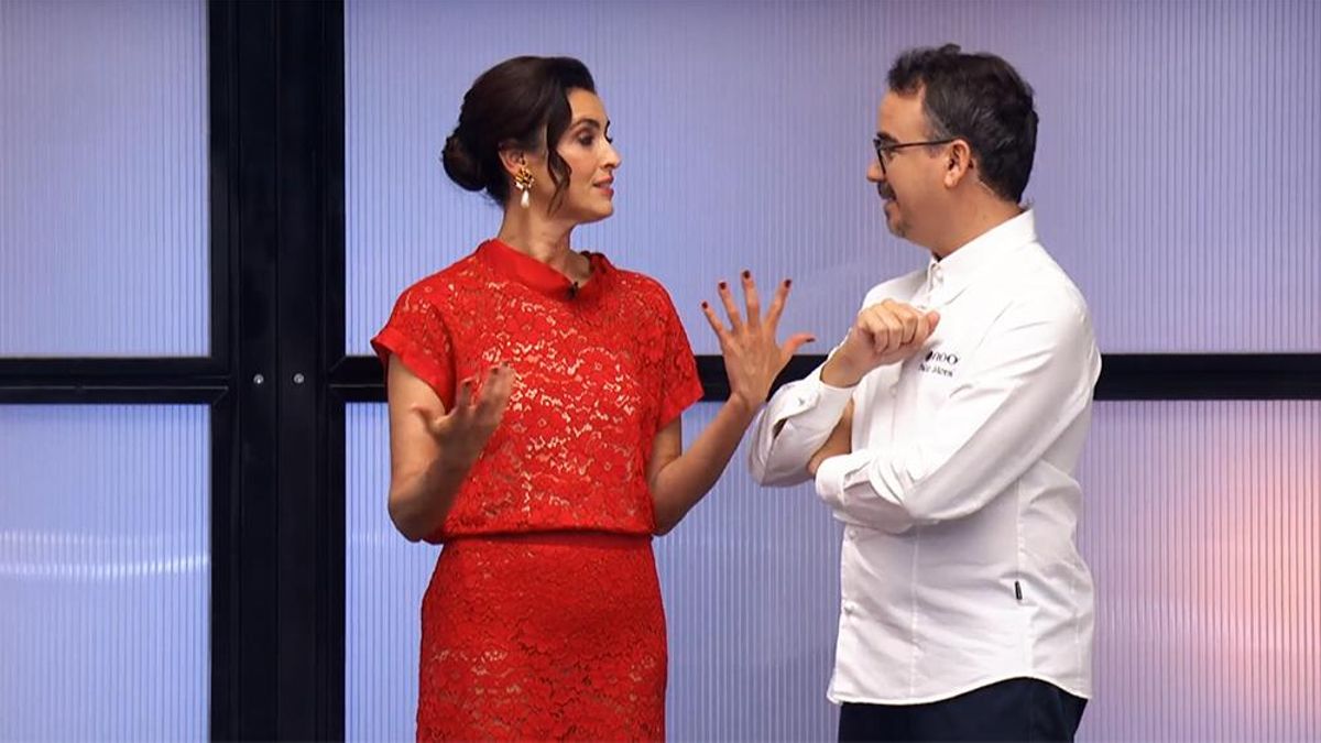 Blanca Romero y Paco Morales, en 'Next Level Chef'