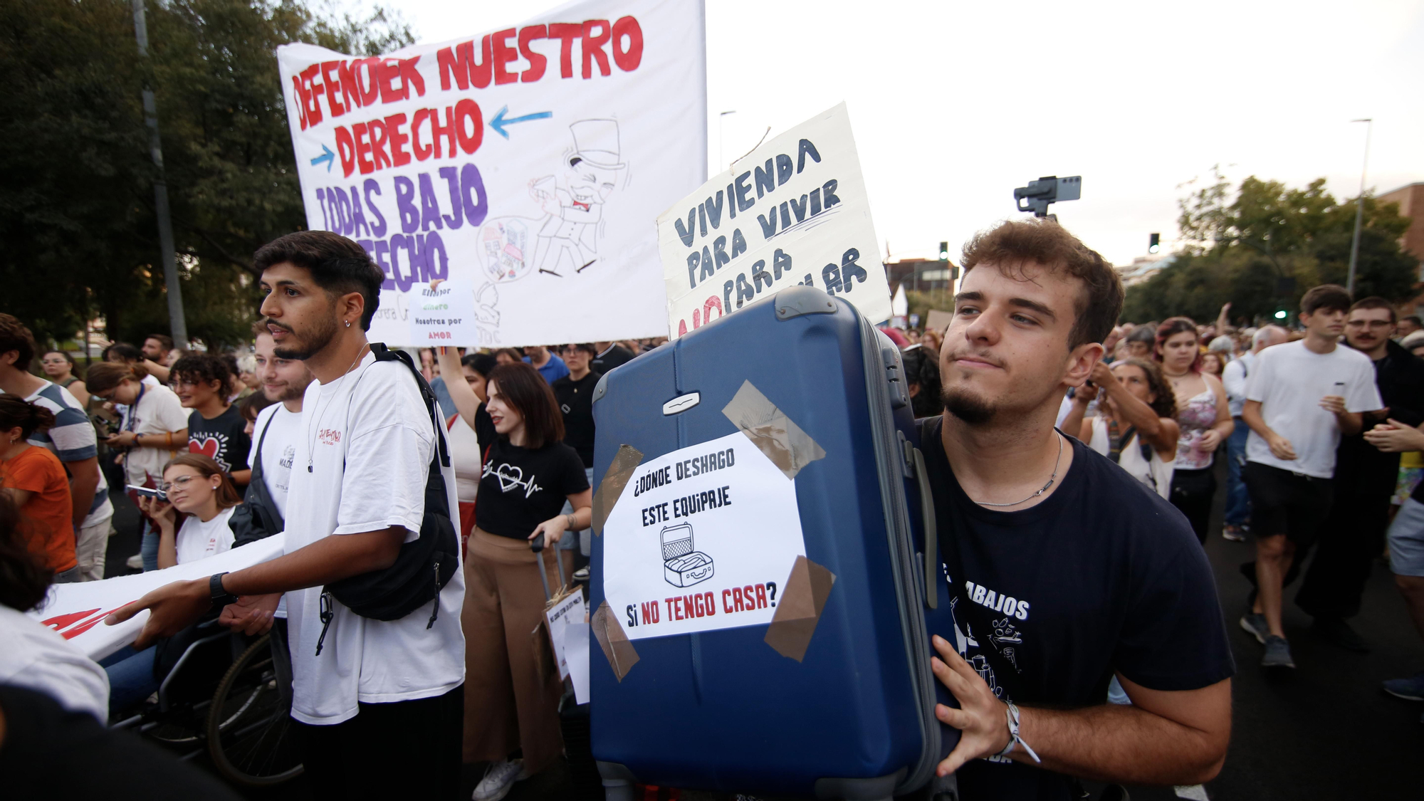 Manifestación por la vivienda