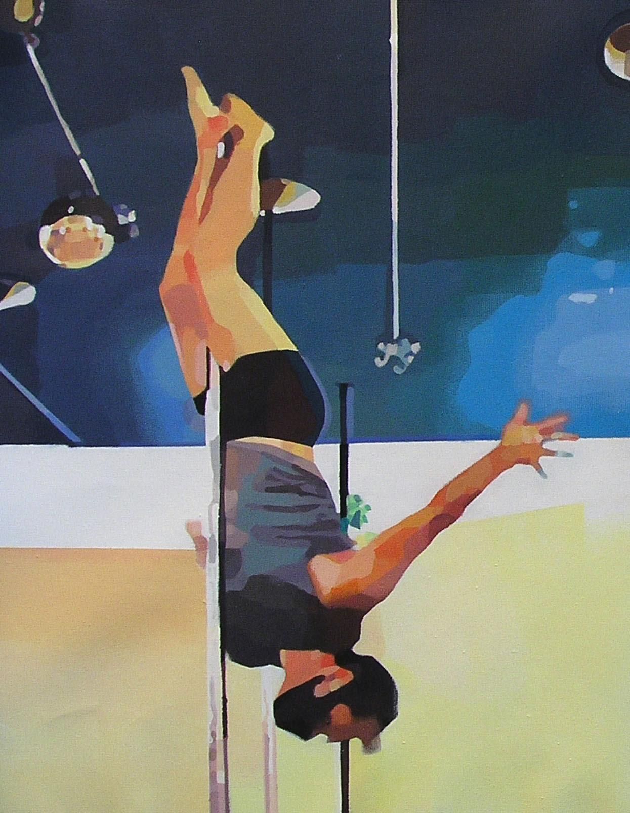 Obra del artista palmero Rubén Sánchez.