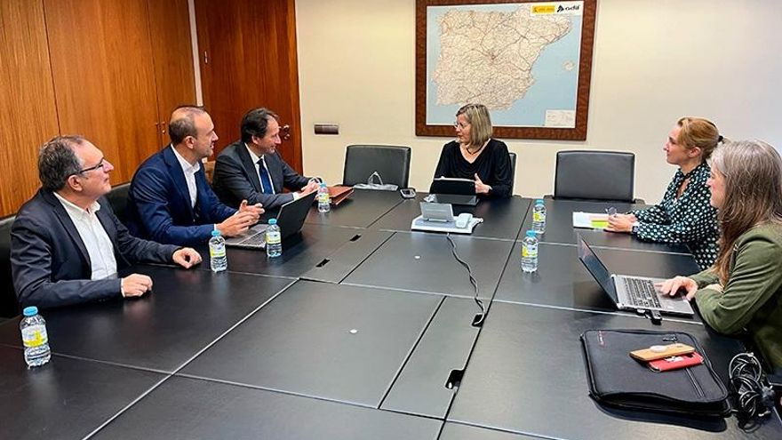 Reunión entre representantes de Adif, Gobierno de Cantabria y Ayuntamiento de Torrelavega sobre el proyecto del soterramiento