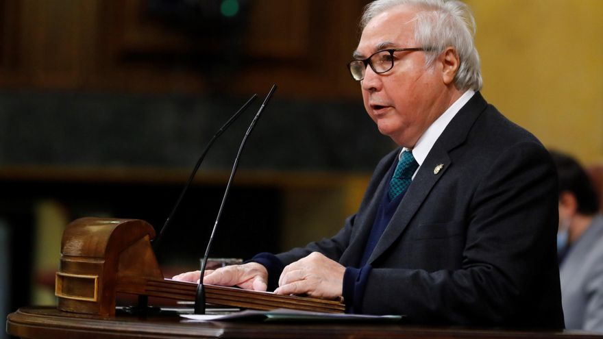 El ministro de Universidades, Manuel Castells. EFE/Ballesteros/Archivo