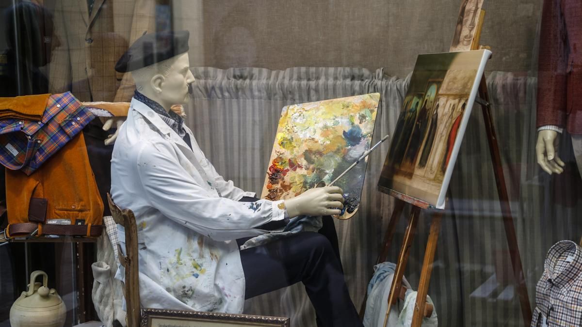 Escaparates en Homenaje a Julio Romero de Torres