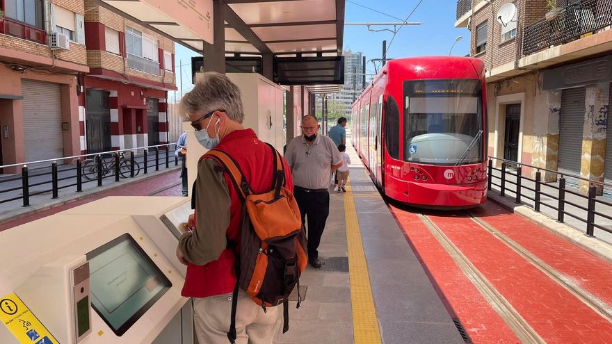 La línea 10 del tranvía de València registra 300.000 viajeros en sus primeros tres meses de servicio