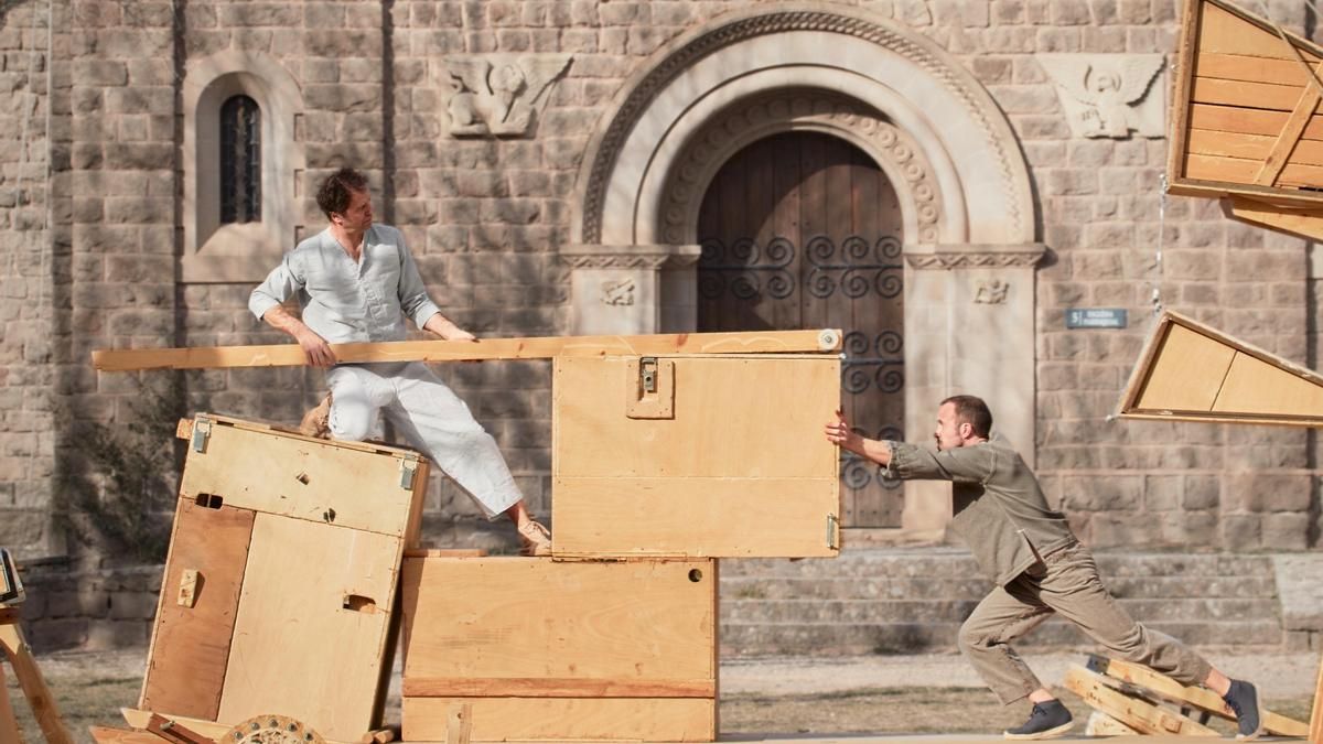 Representación del espectáculo 'Maña'.