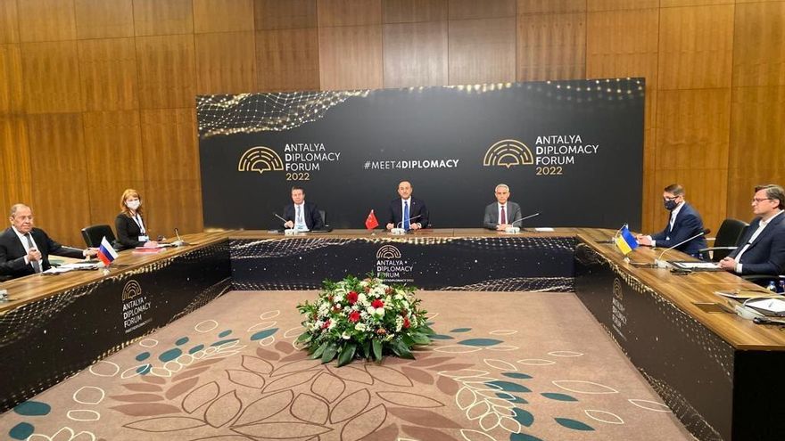 Reunión de los ministros de Exteriores de Rusia y Ucrania.