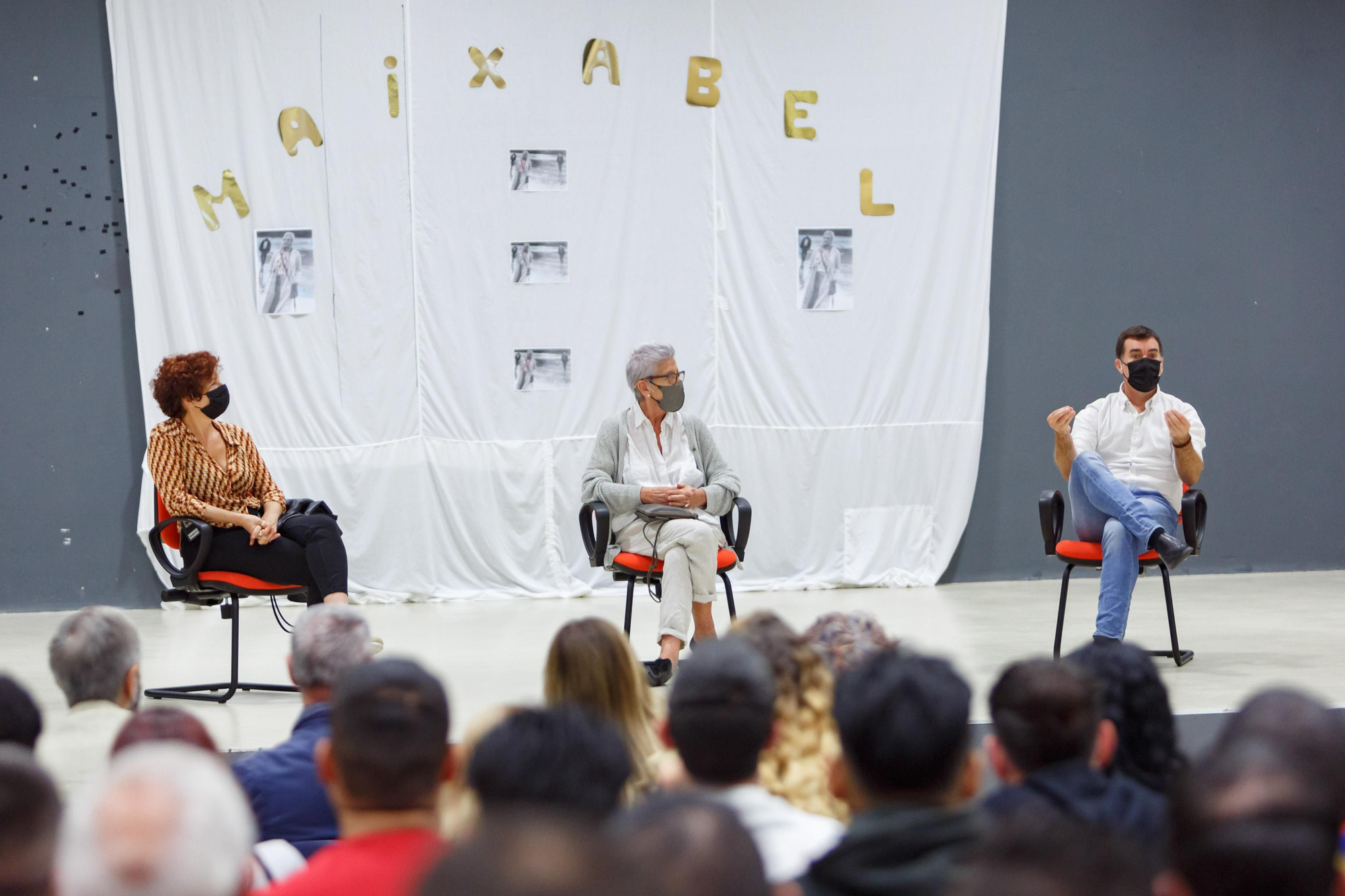 La proyección de 'Maixabel' en la cárcel de Pamplona, en imágenes
