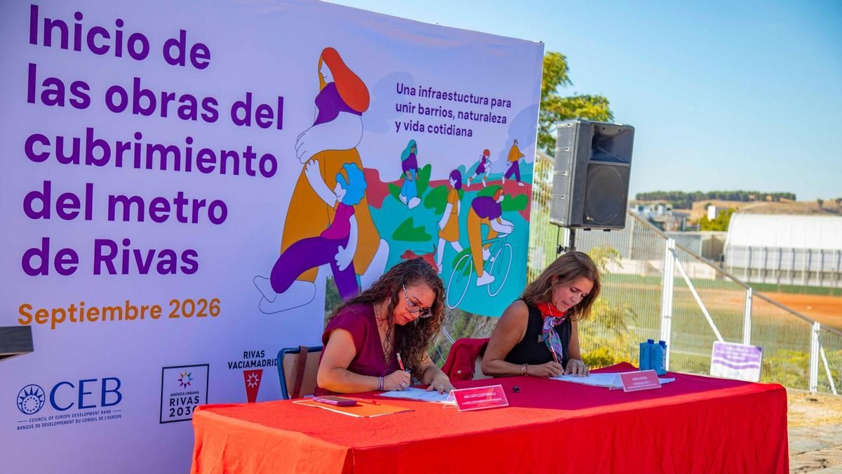 La firma que arrancará las obras para cubrir el Metro en Rivas