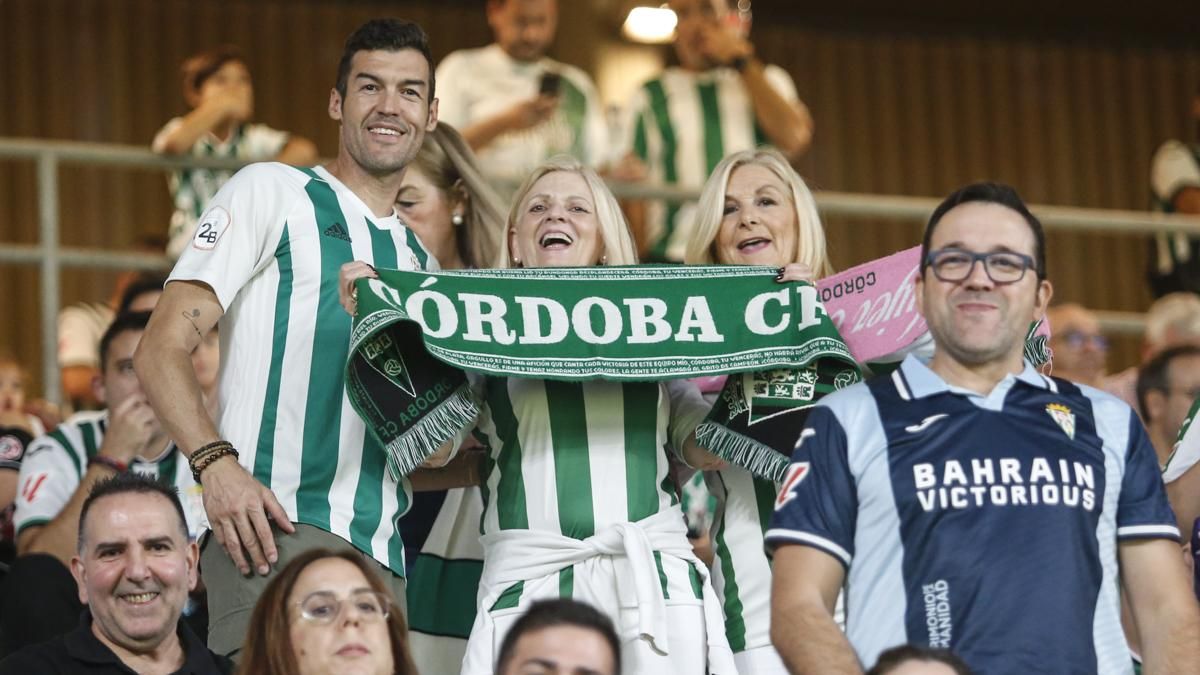 Grada Blanquiverde del Córdoba CF - Cultural Leonesa