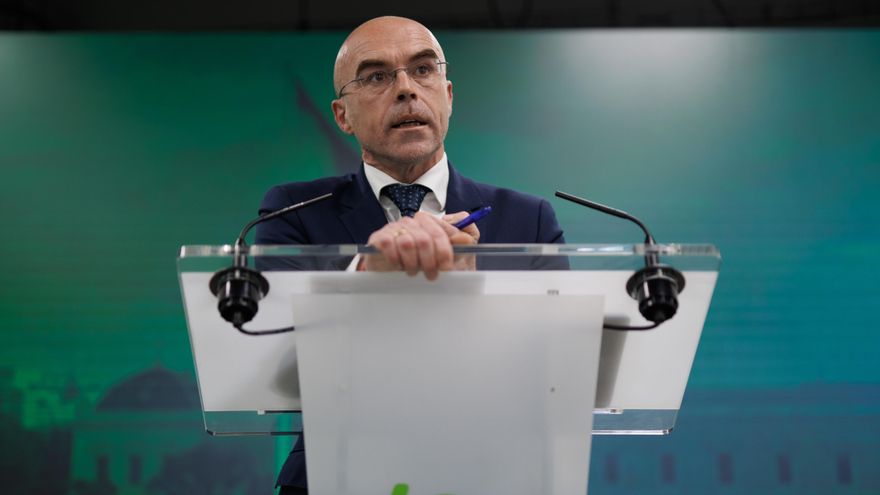 El portavoz del Comité de Acción Política de Vox, Jorge Buxadé.