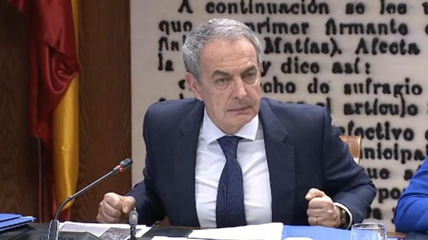 Zapatero en la comisión por el caso Koldo en el Senado