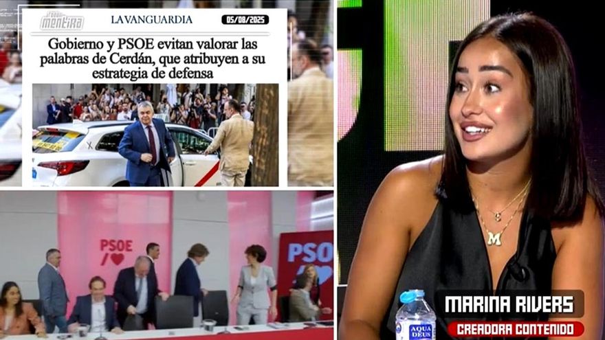 Marina Rivers, en Cuatro: "Antes daba vergüenza decir que eras homófobo o racista, ahora está de moda odiar"