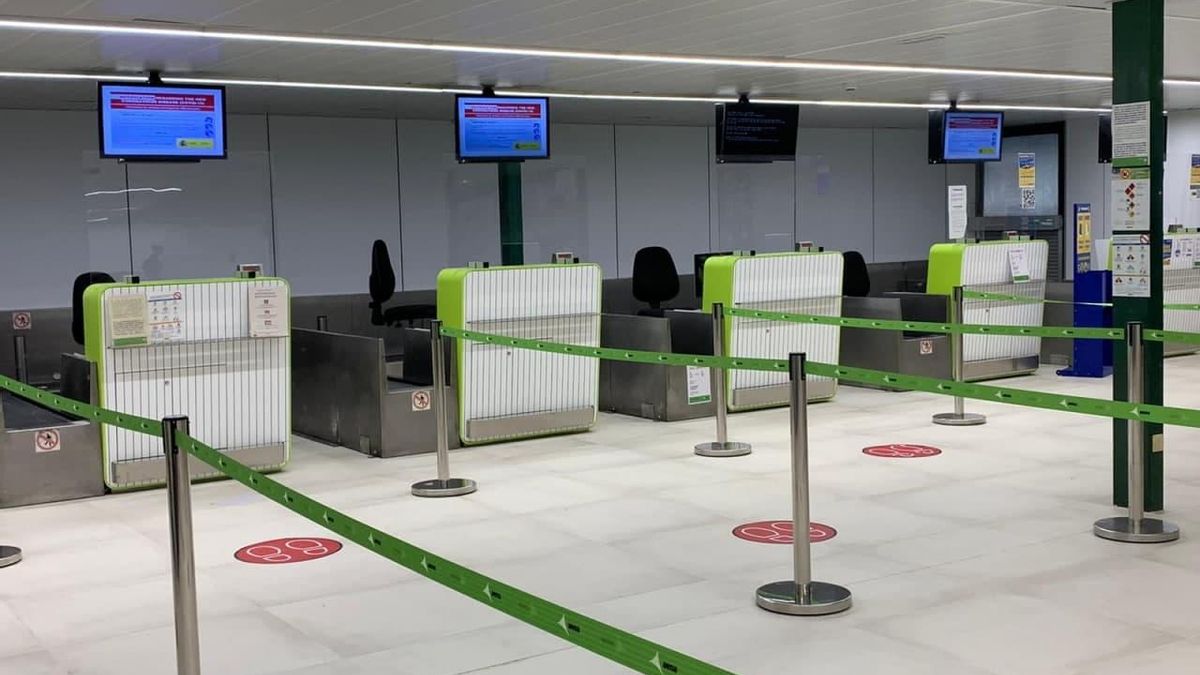 Nueva zona de facturación de la terminal de Foronda