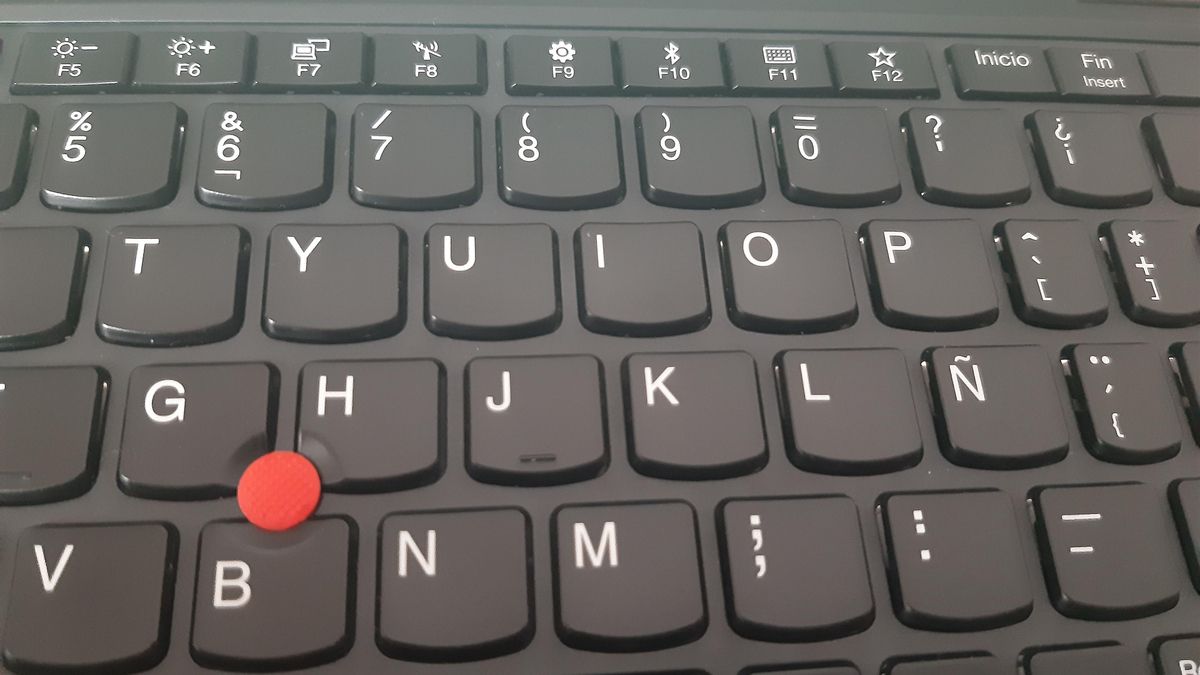 Teclado de un ordenador.