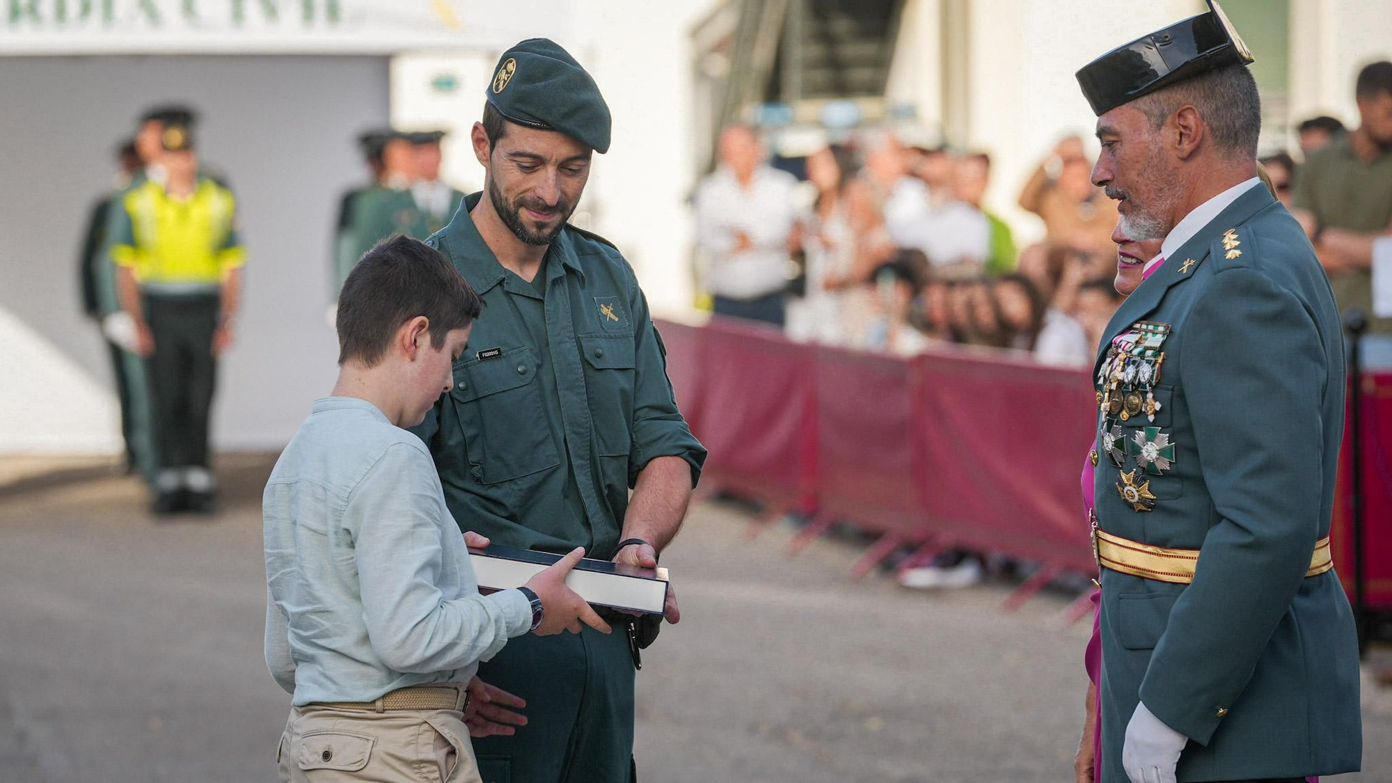 Desfile de la Guardia Civil por el Día de la Hispanidad
