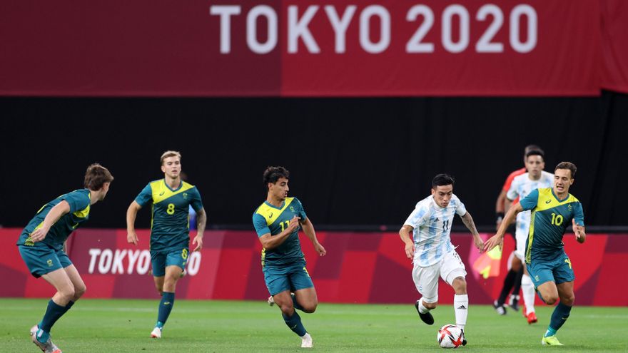 Argentina perdió ante Australia por 2 a 0 en su debut en los Juegos Olímpicos