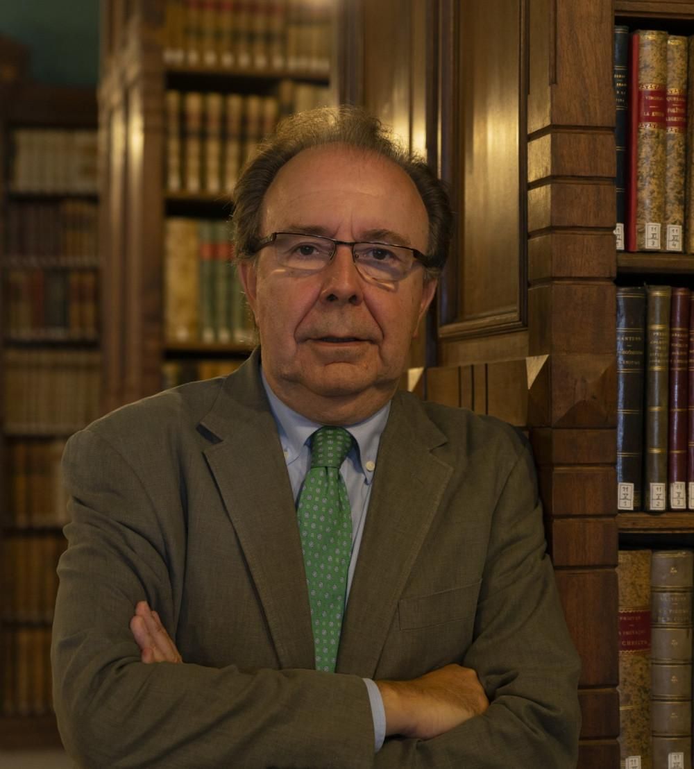 Pedro Álvarez de Miranda, catedrático de Lengua Española de la Universidad Autónoma de Madrid y miembro de número de la Real Academia Española