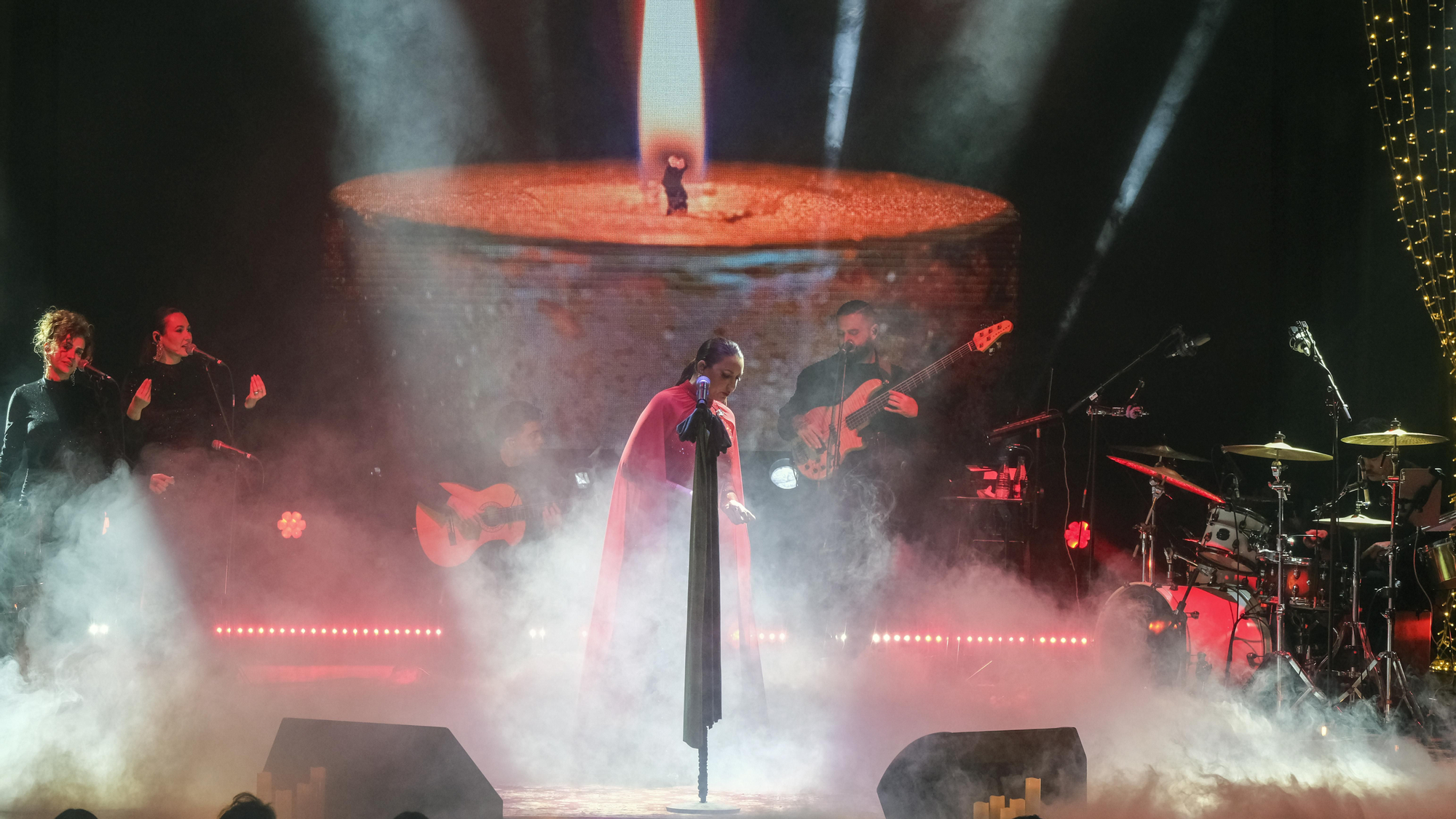 La magia de la Navidad con Niña Pastori, en imágenes