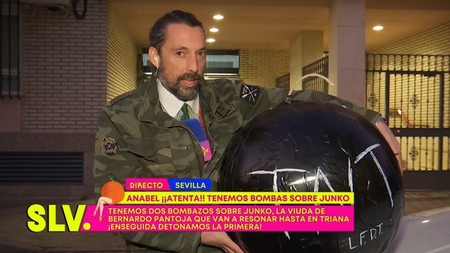 José Antonio León, en la pieza del 23 de enero en 'Sálvame'