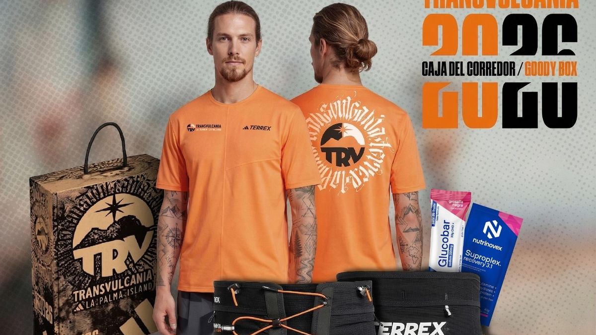 Transvulcania Adidas 2026 presenta una caja del corredor de alto nivel, sostenible y orientada al rendimiento
