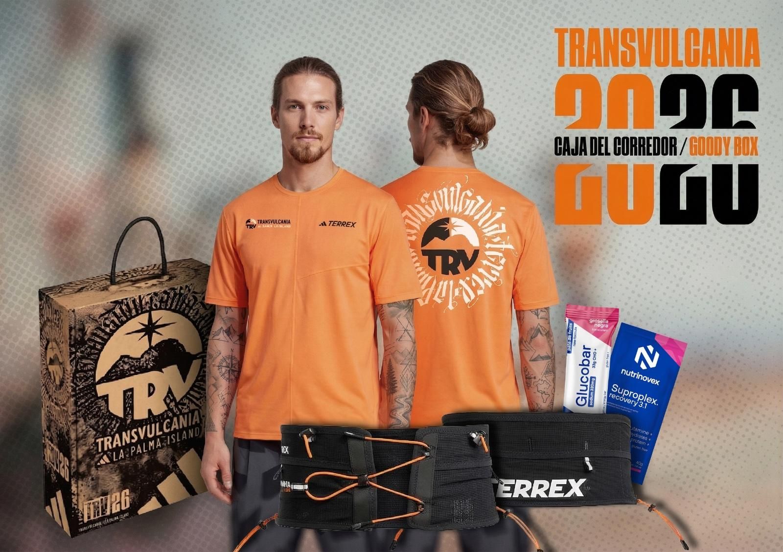 Transvulcania Adidas 2026 presenta una caja del corredor de alto nivel, sostenible y orientada al rendimiento.